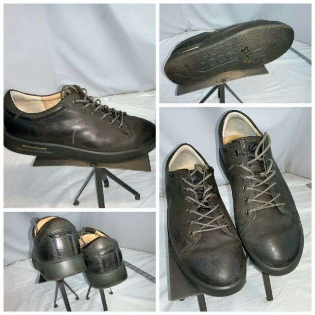 Ecco Lace Up Shoes Sz 12 Men Brown Leather Made China EUC ...