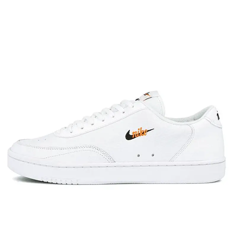 Nike Court Vintage Premium Leather Sneakers In White - LoveShoesClub.com