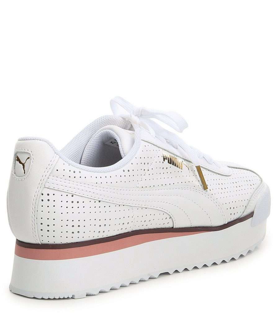 Womens All White Leather Sneakers - LoveShoesClub.com