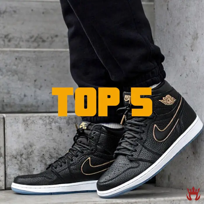 top 5 best sneakers of all time jordans