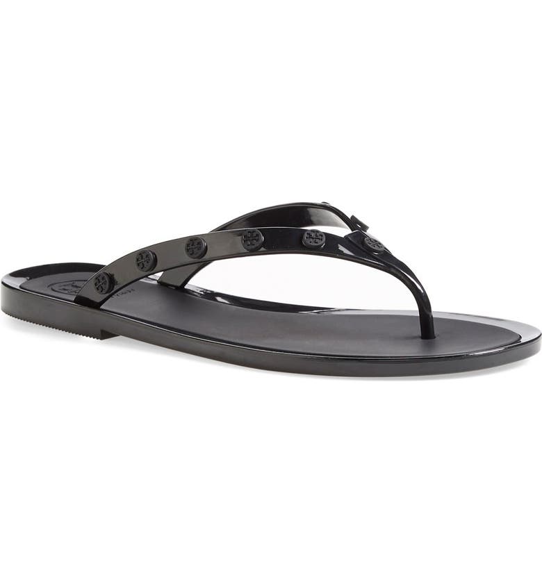 Tory Burch Studded Jelly Flip Flop - LoveShoesClub.com